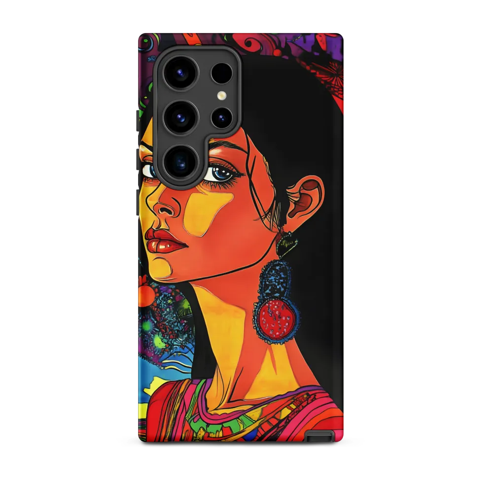 Psychedelic Portrait of a Woman | Phone Case