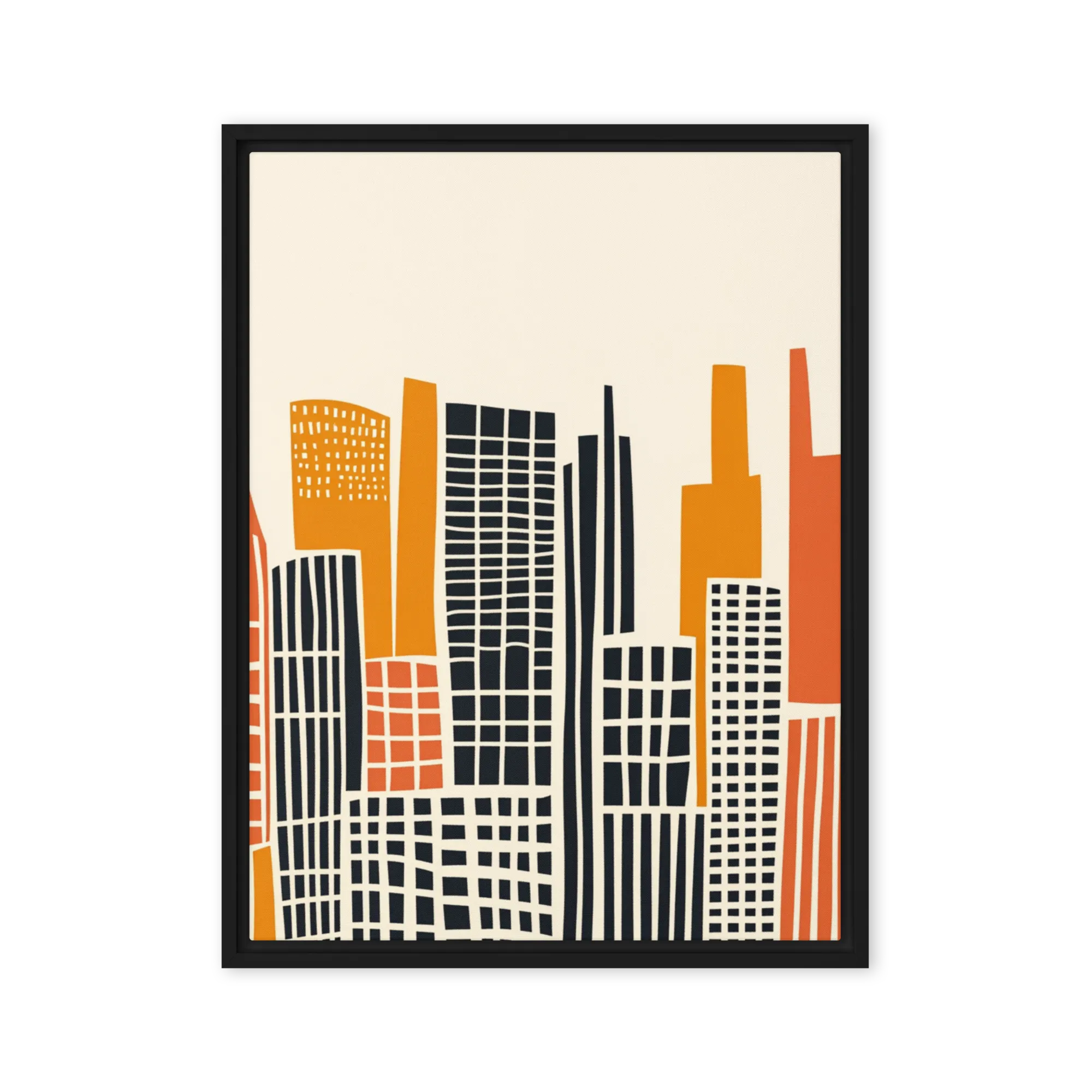 Abstract Cityscape Illustration