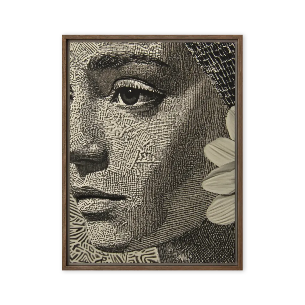 Maze of the Mind 
 Poster with Red oak Frame | 18″x 24″