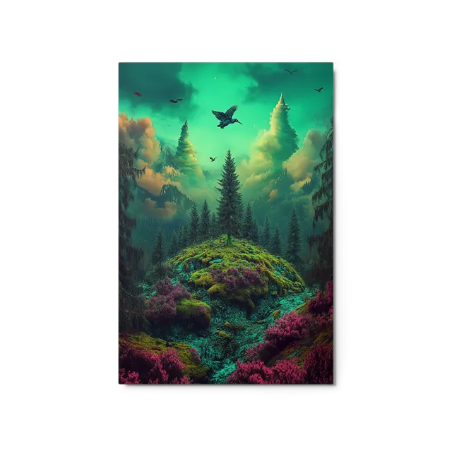 Ethereal Forest Flight | Art Print