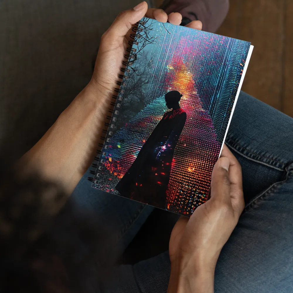 Enchanting Luminous Journey 
 Spiral Notebook | 140 pages