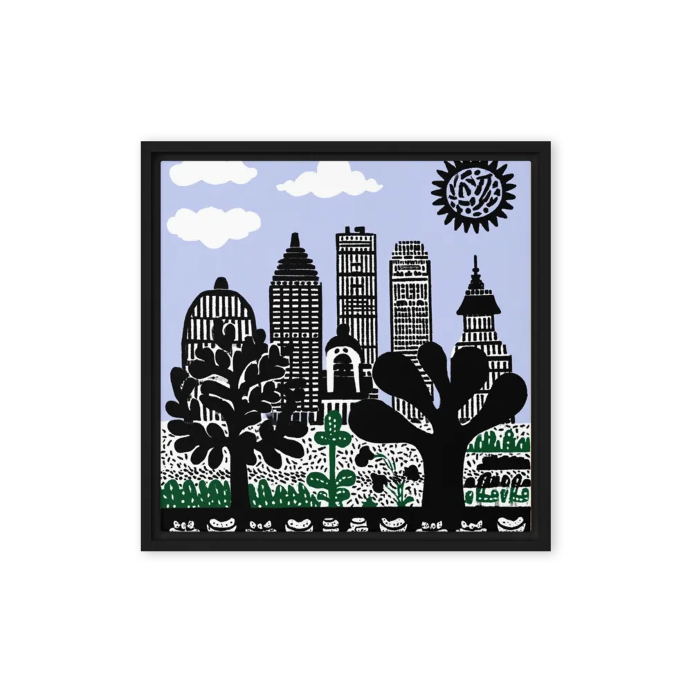 Urban Harmony 
 Canvas | 16″x 16″