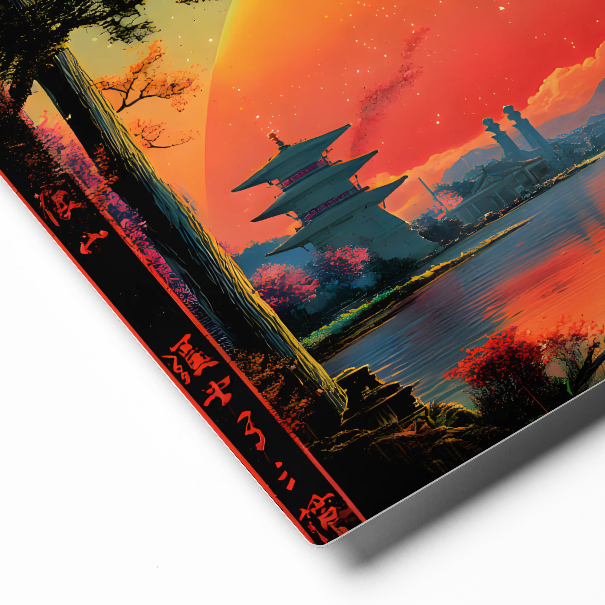Neo-Ukiyo-e Futurism 
 Canvas | 32″x 32″