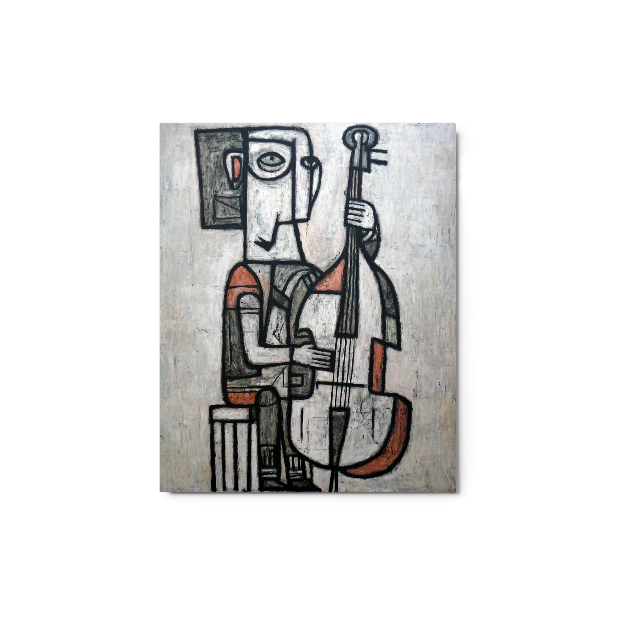 The Bassist | Art Print