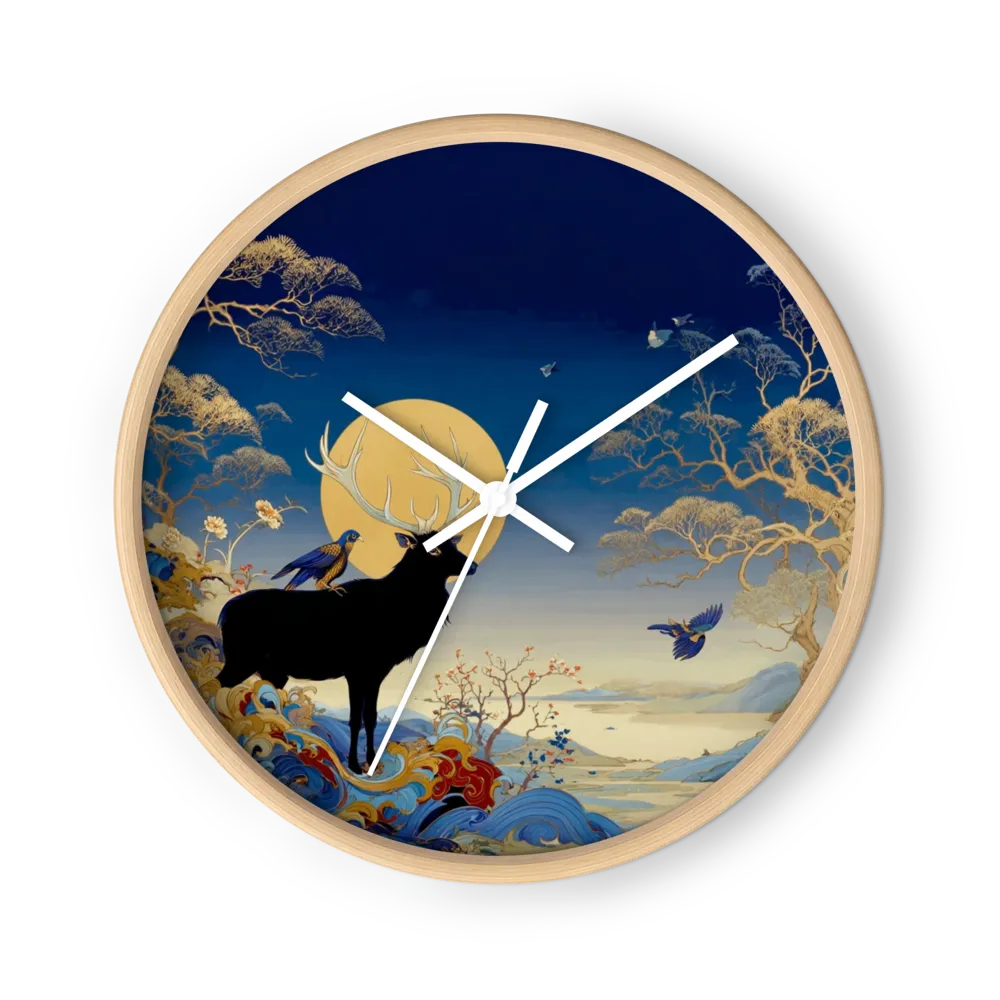 Moon Wall Clocks — Moonlit Clock Faces