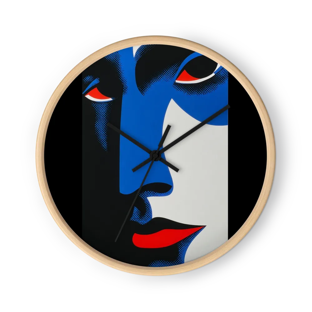 Cobalt Dualism | Wall Clock