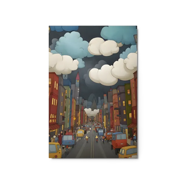 Night City Bustle | Art Print