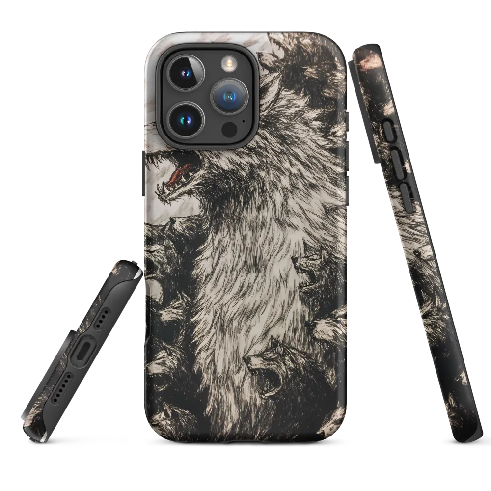 Roaring Wolf Pack | Phone Case