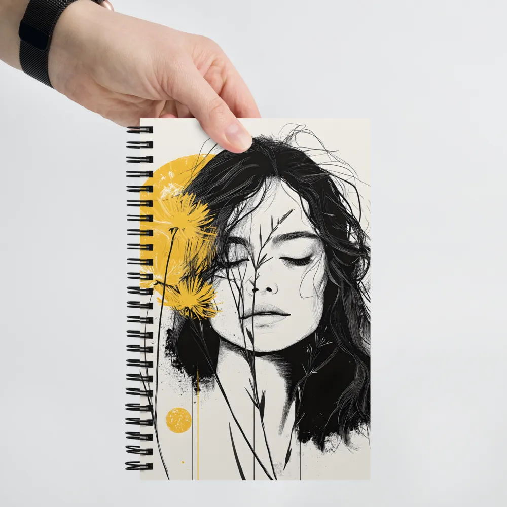 Floral Serenity 
 Spiral Notebook | 140 pages