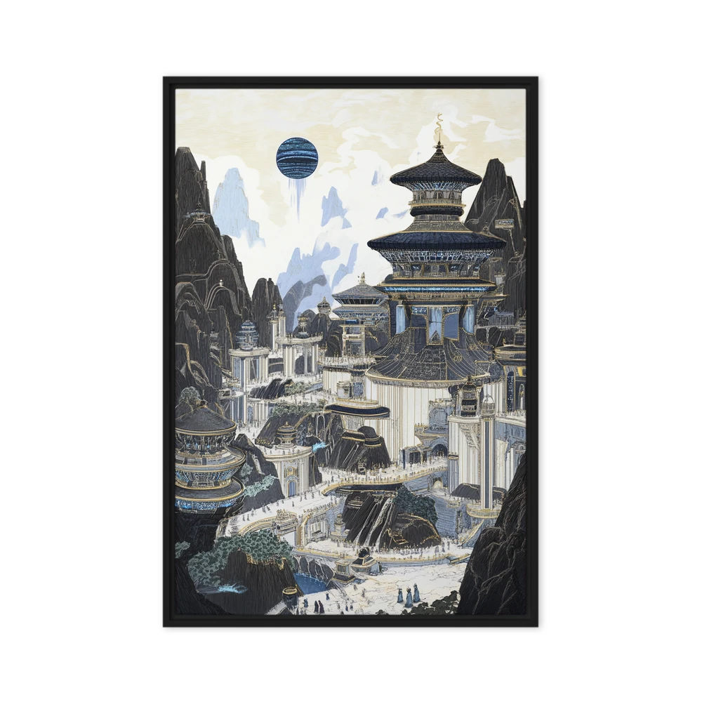 Celestial Cityscape | Art Print
