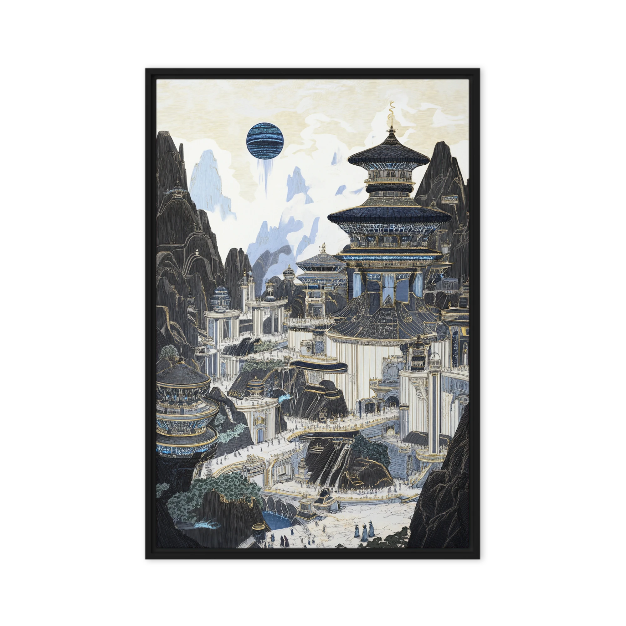 Fantasy City Landscape