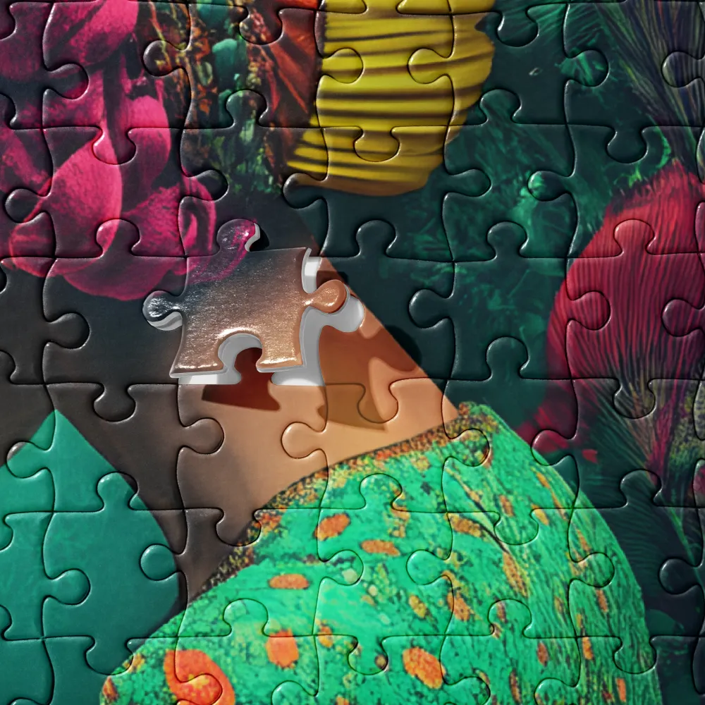 Floral Serenity 
 Jigsaw Puzzle