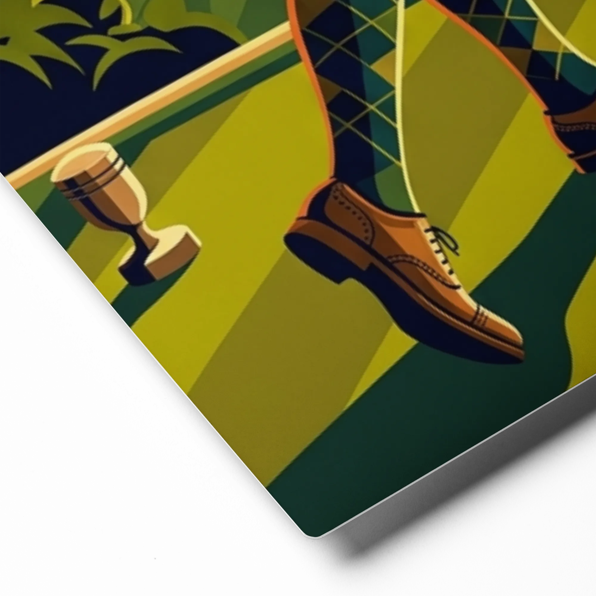 The Golden Swing | Art Print