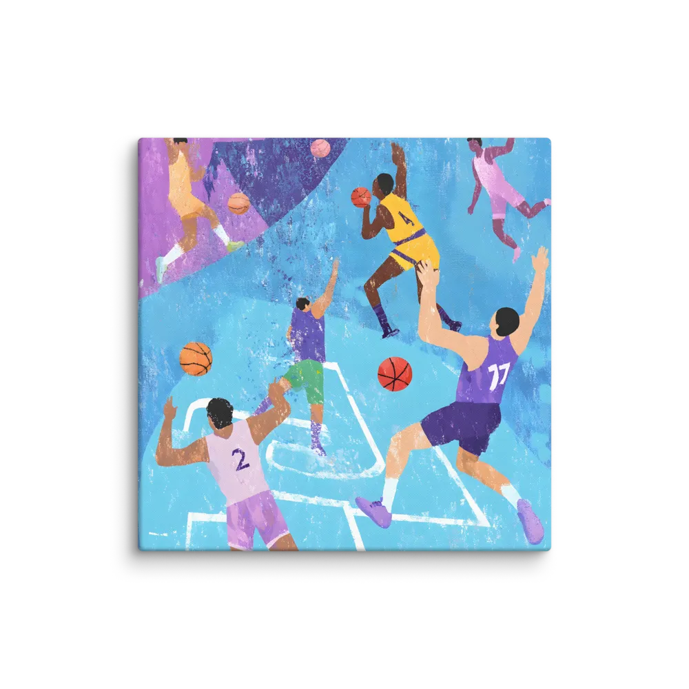 Mid-Air Game 
 Canvas | 30″x 30″