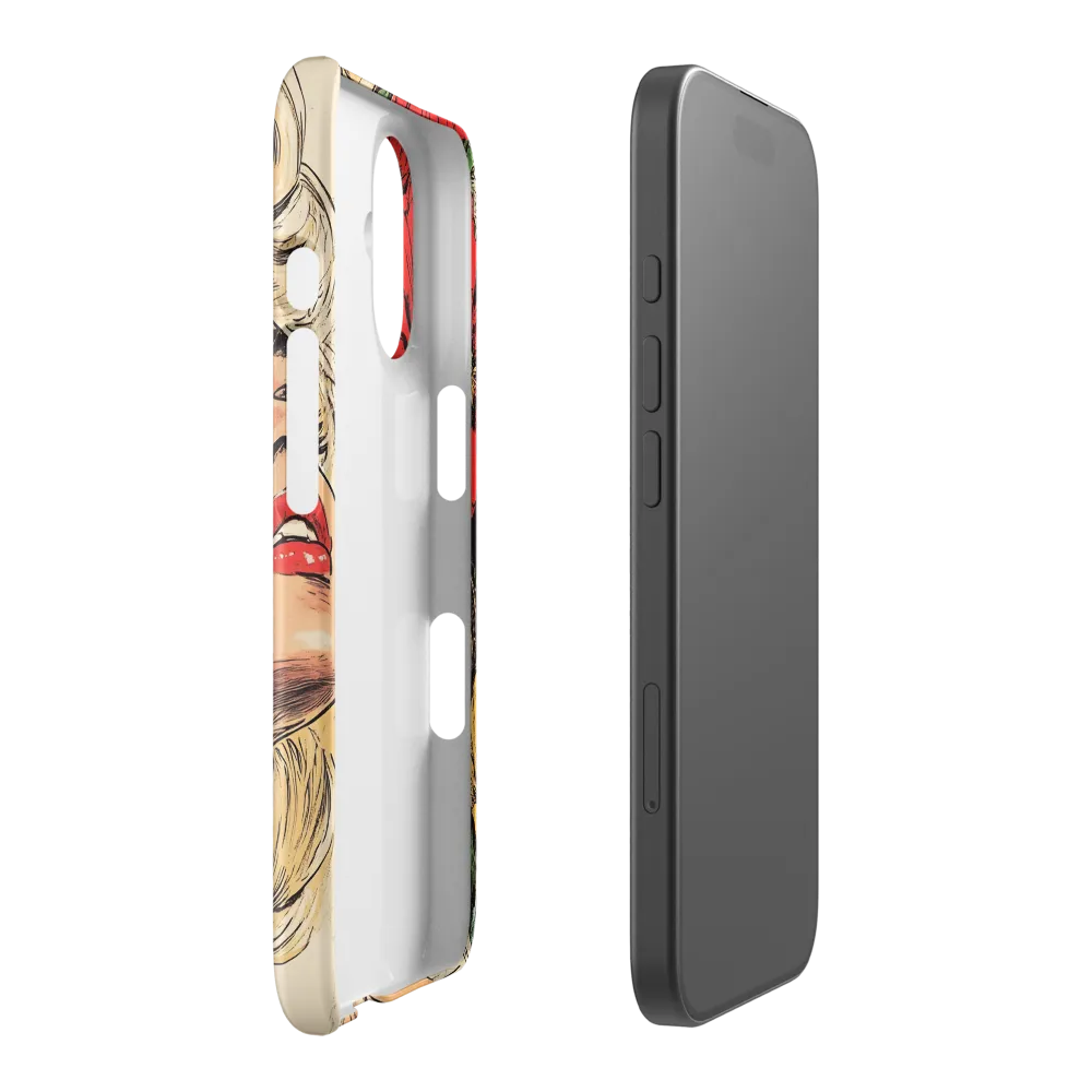 Floral Pop Portrait 
 iPhone 16 Pro | Tough Case