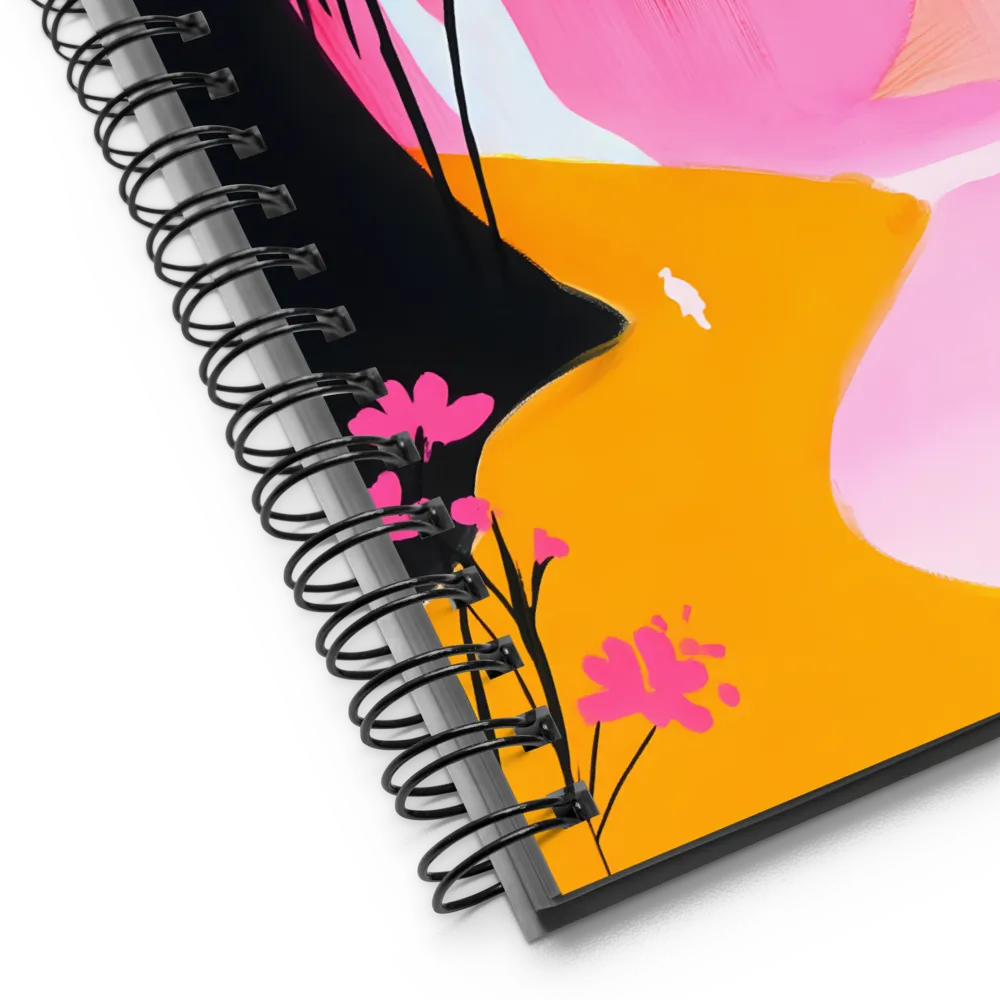 Tropical Huescape 
 Spiral Notebook | 140 pages