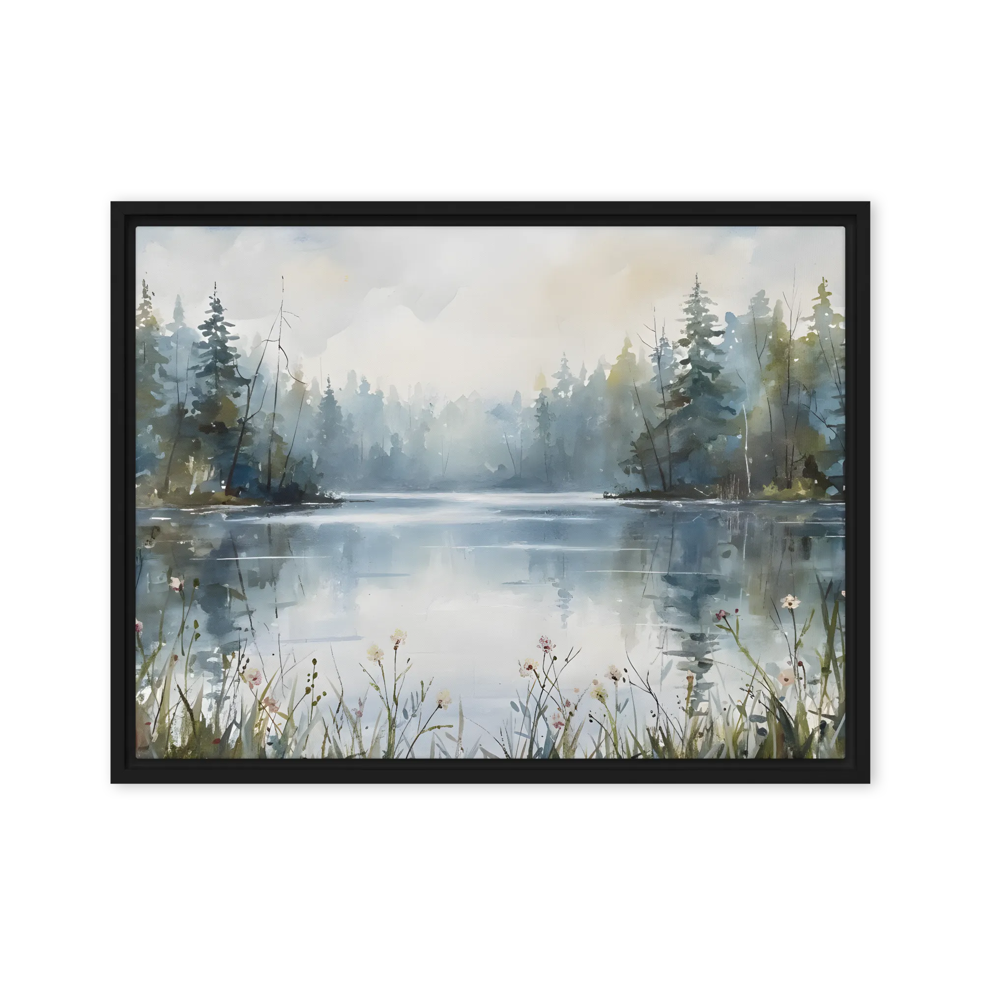 Serene Wilderness Lake