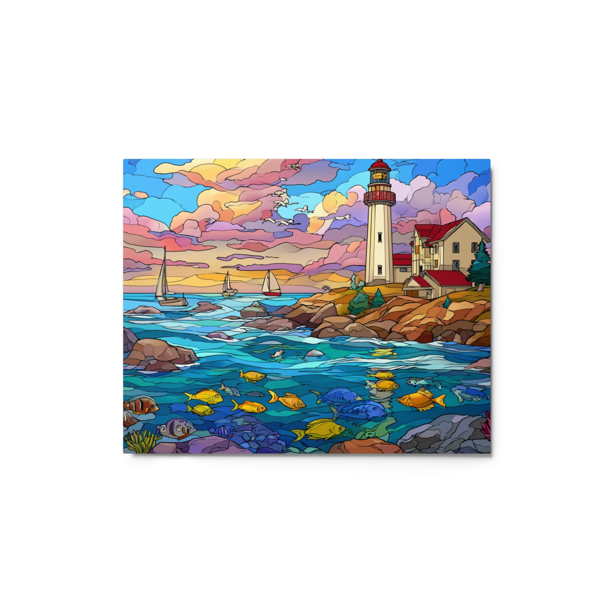 Stained Glass Beacon