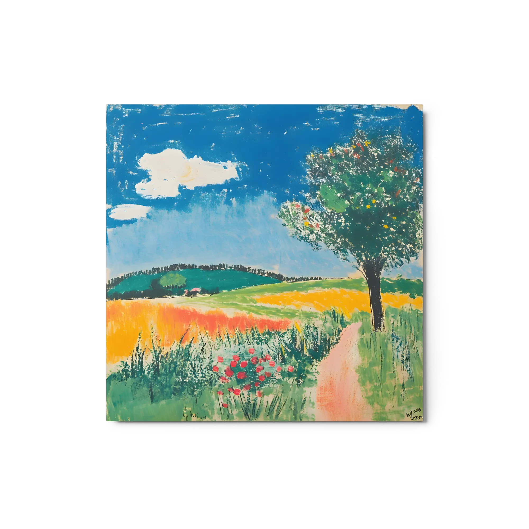 Summer Field Path