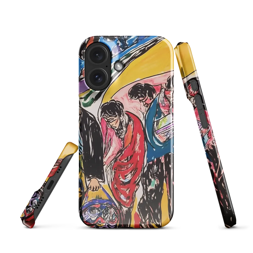 The Pensive Walk 
 iPhone 13 Pro | Snap Case