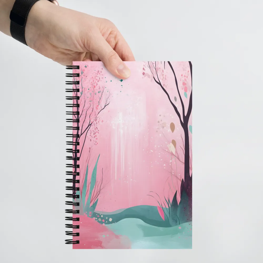 Whispers of a Spring Forest 
 Spiral Notebook | 140 pages