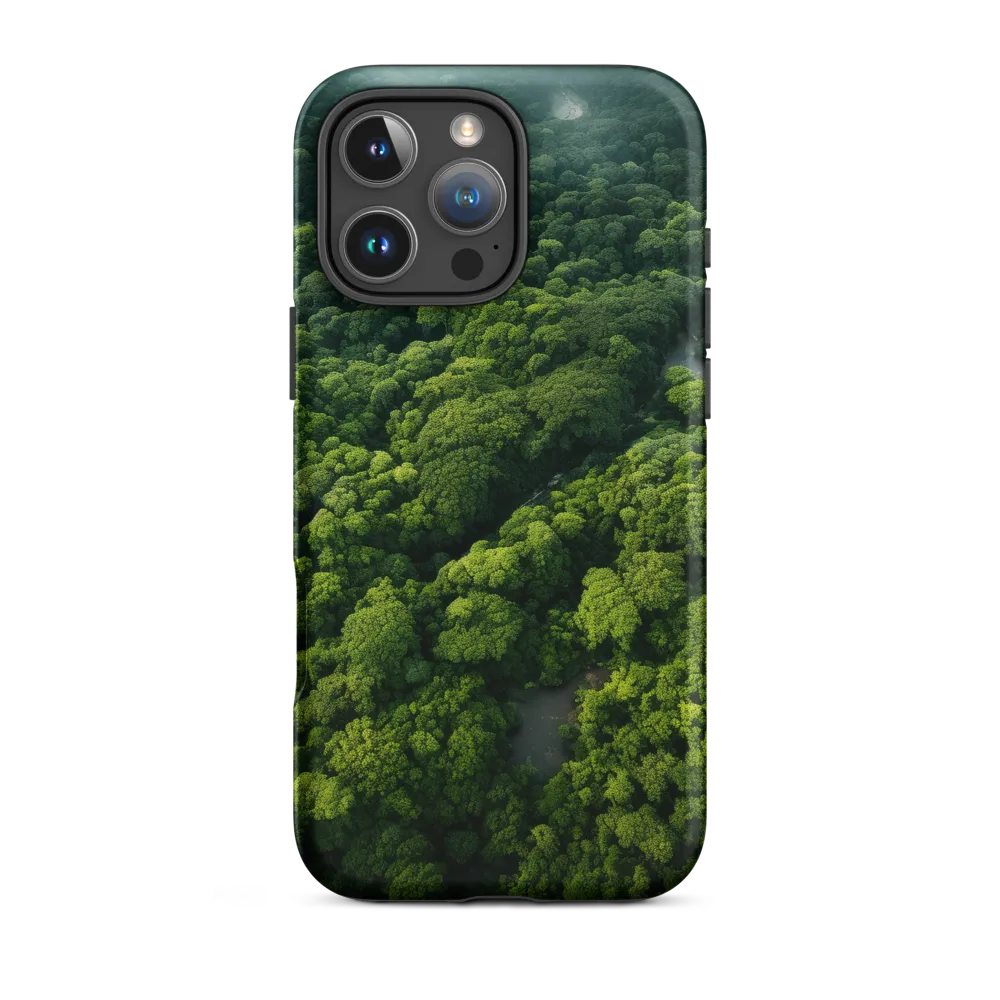 Aerial View of Lush Green Forest | Phone Case