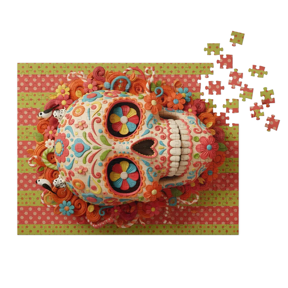 Floral Sugar Skull