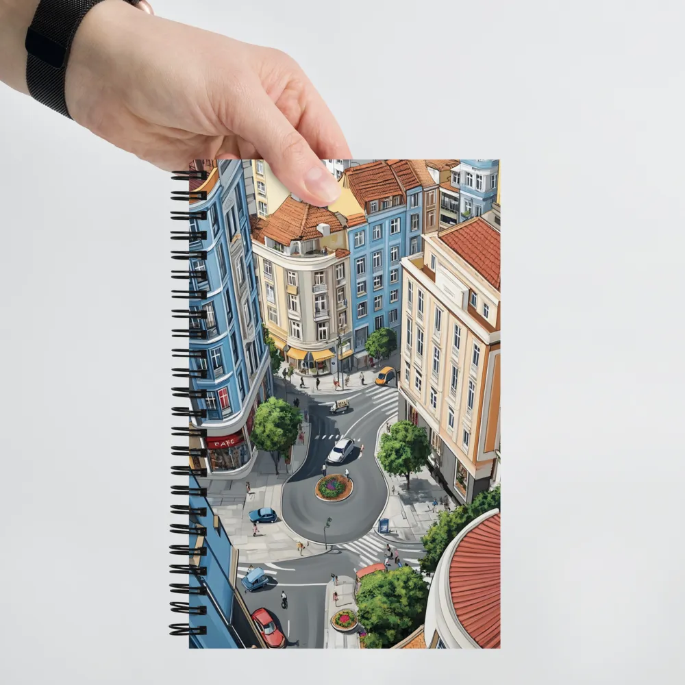 Aerial City Life 
 Spiral Notebook | 140 pages