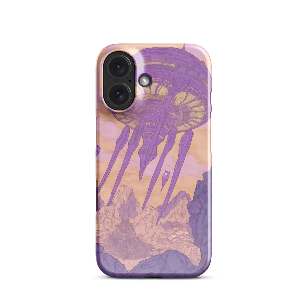 Floating Metropolis 
 iPhone 17 Pro Max | Snap Case