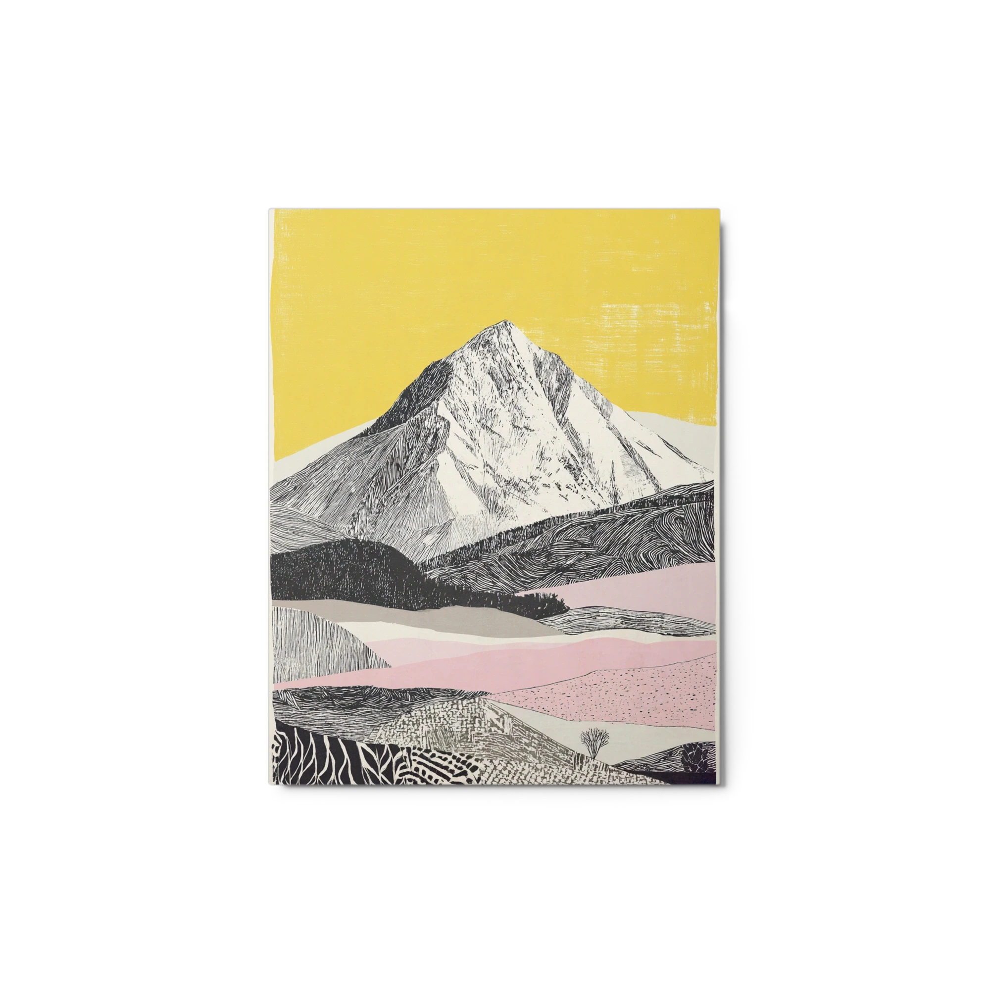 Stylized Mountain Peak