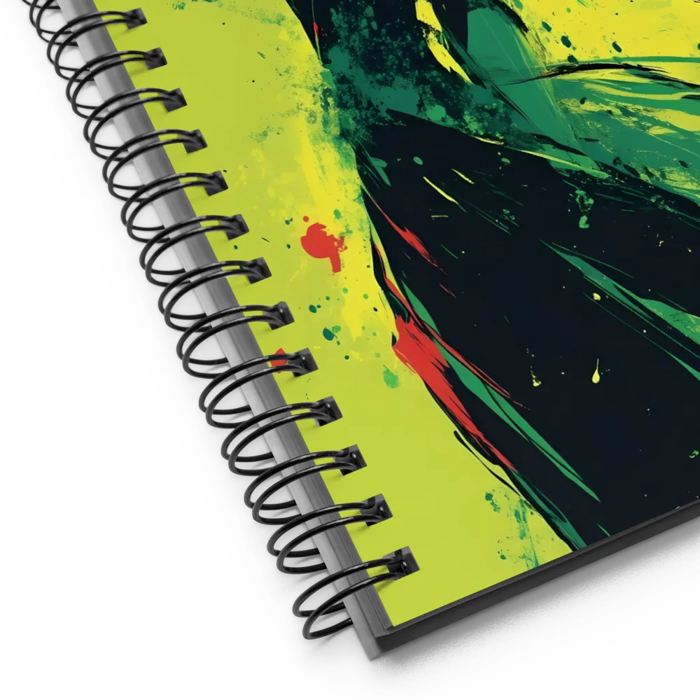 Emergence in Green 
 Spiral Notebook | 140 pages