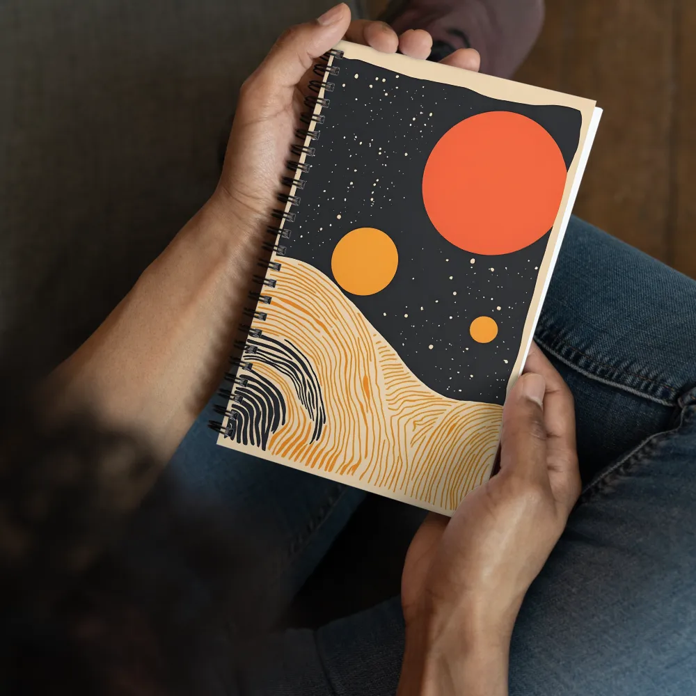 Celestial Dunes 
 Spiral Notebook | 140 pages