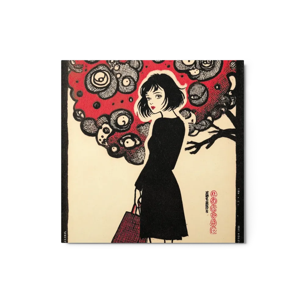 Woman in Black | Art Print