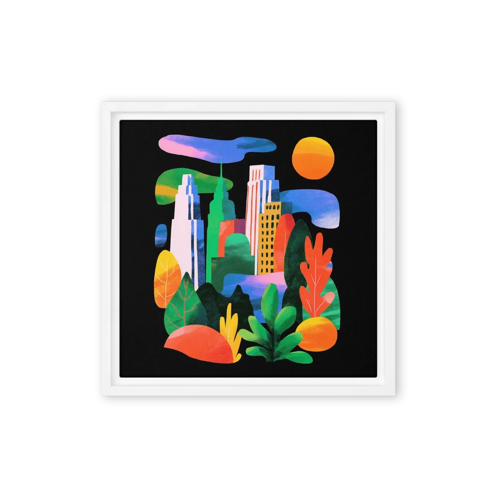 Urban Jungle Skyline | Art Print