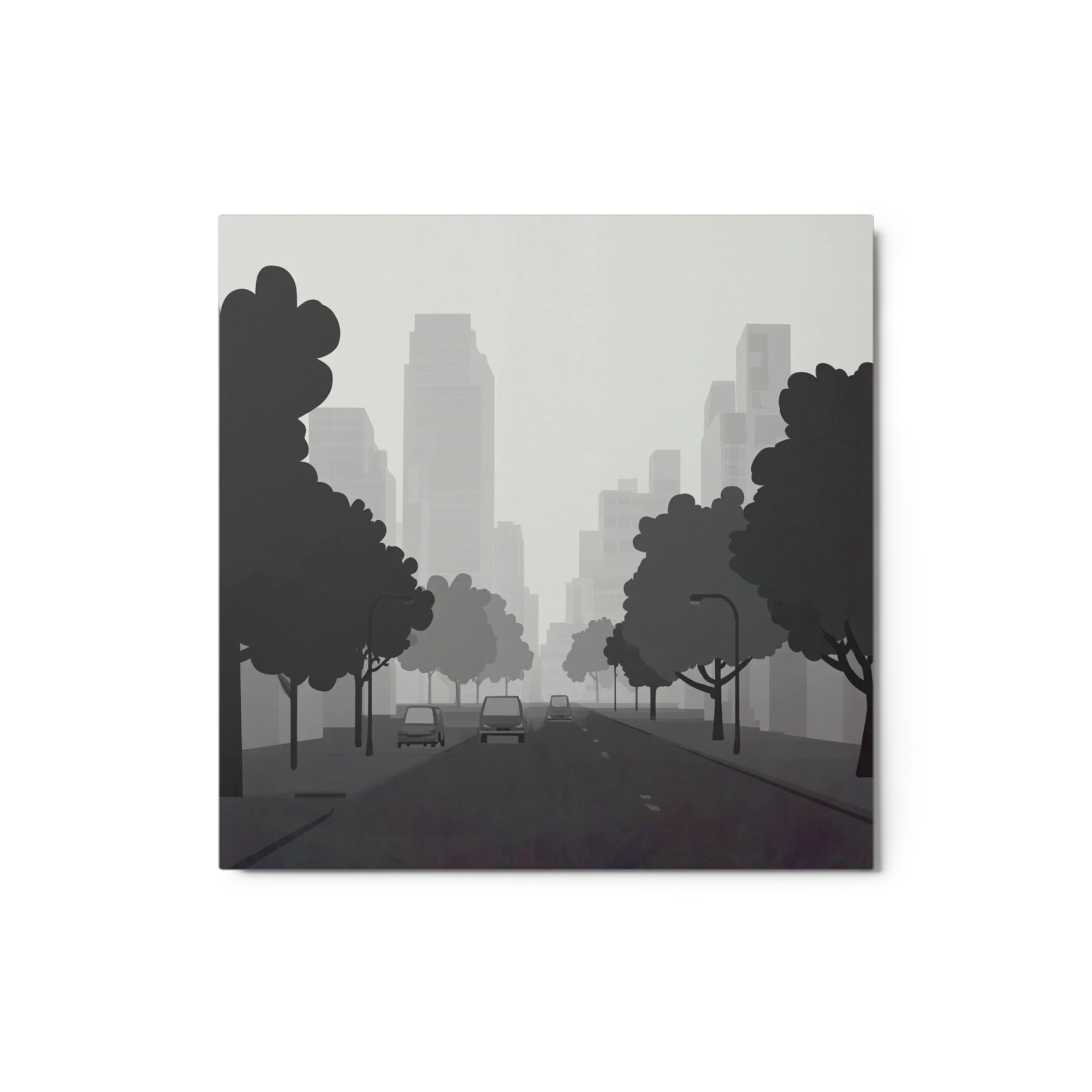 Minimalistic Urban Landscape