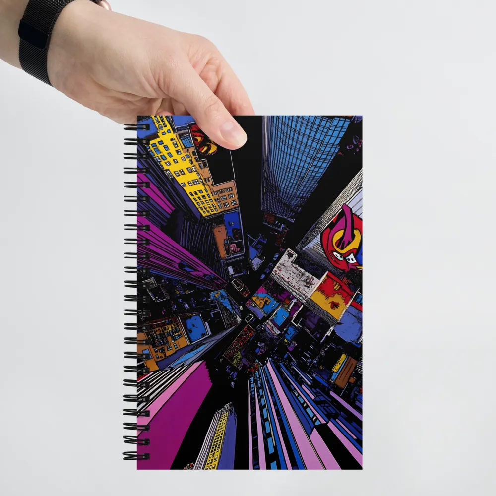 Urban Chromatic Ascent 
 Spiral Notebook | 140 pages
