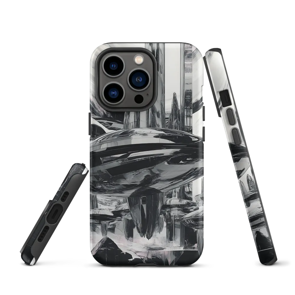 Monochromatic Metropolis | Phone Case