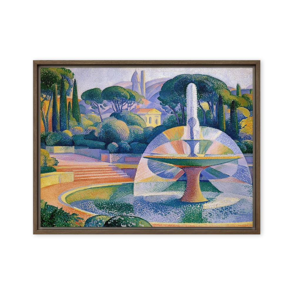 The Garden Fountain | Art Print
