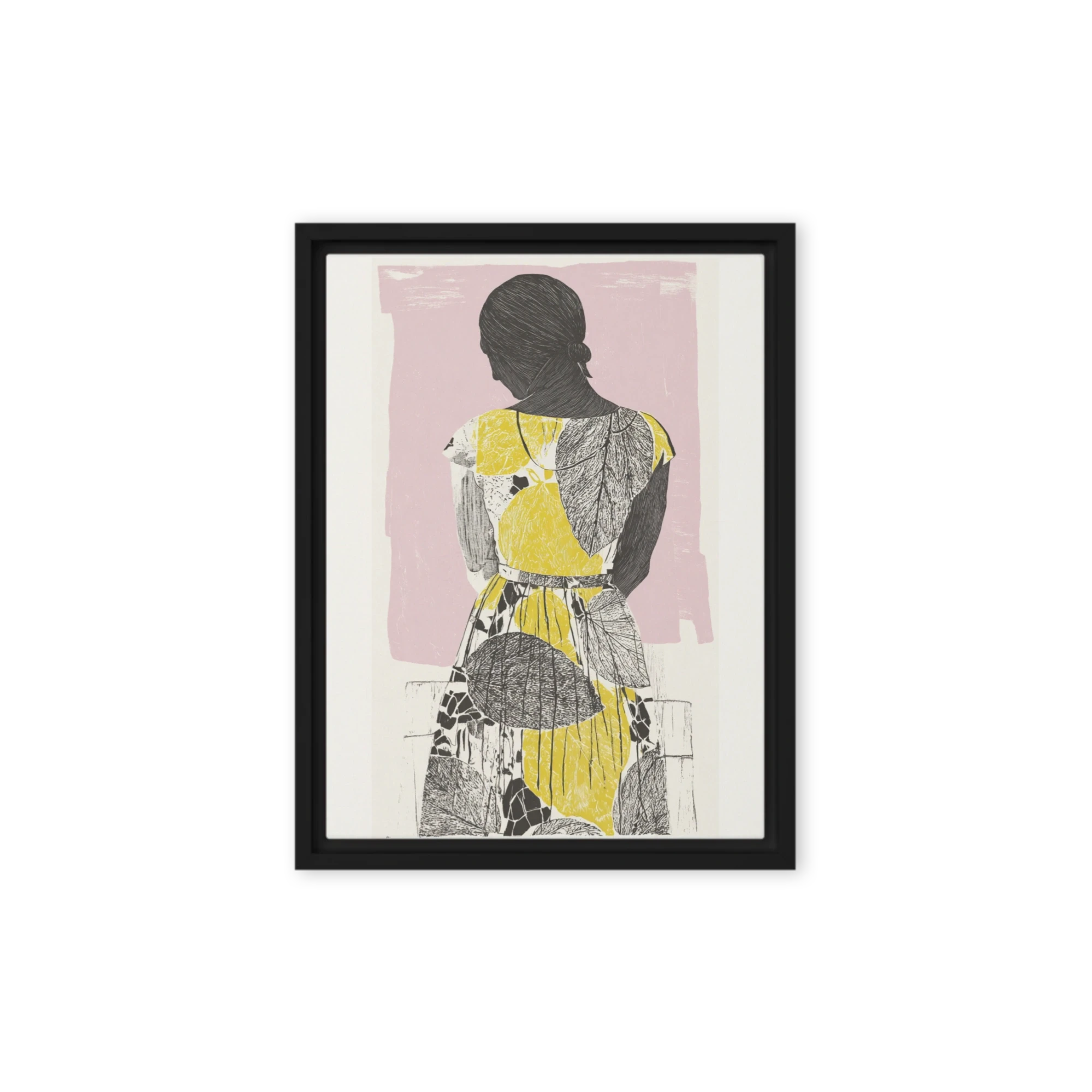 The Lemon Print Dress
