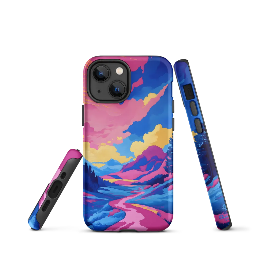 Surreal Landscape with River | Phone Case