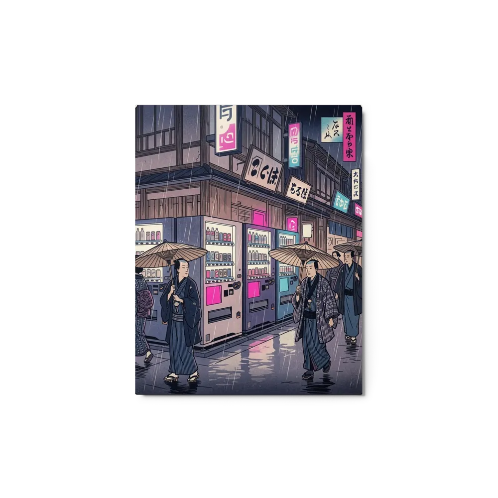 Neon Rain over Edo | Art Print