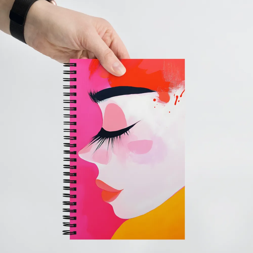 Feminine Pop Art 
 Spiral Notebook | 140 pages