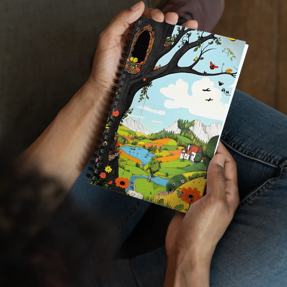 The Hidden Valley 
 Spiral Notebook | 140 pages