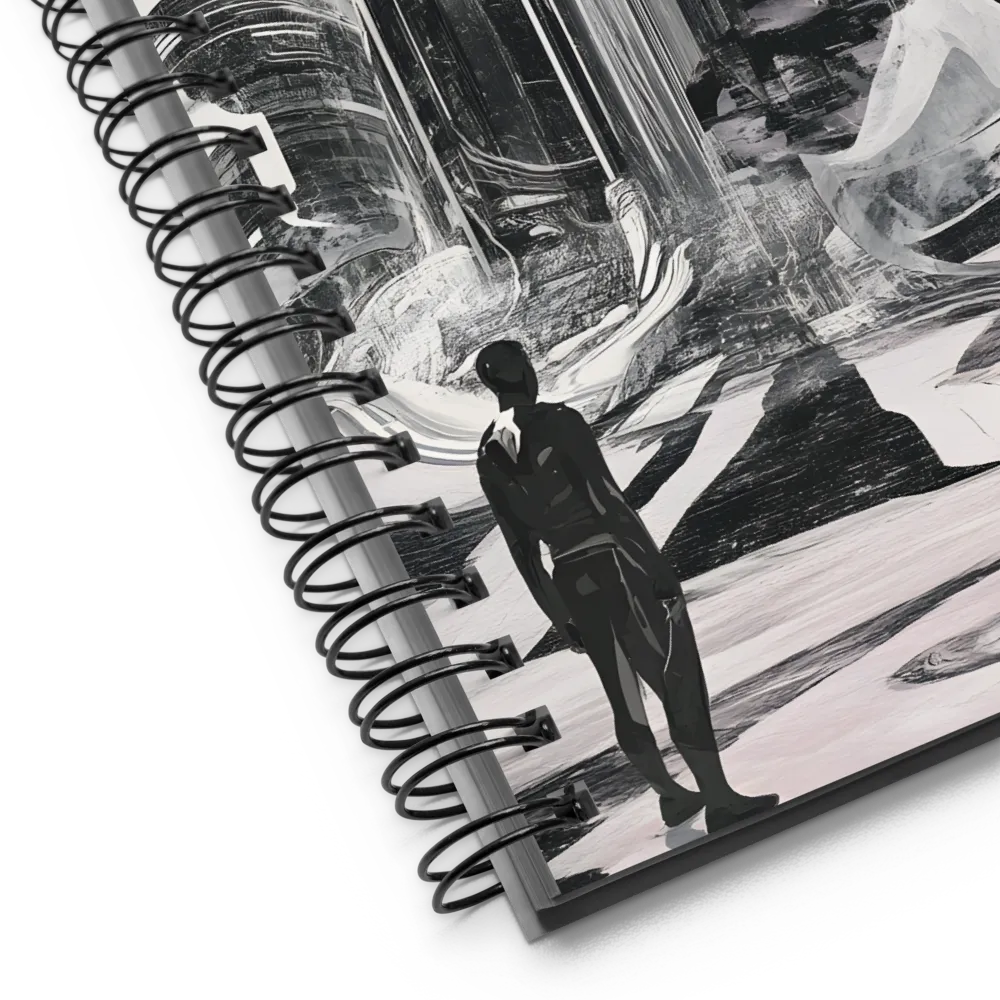 Gaze of Dystopia 
 Spiral Notebook | 140 pages