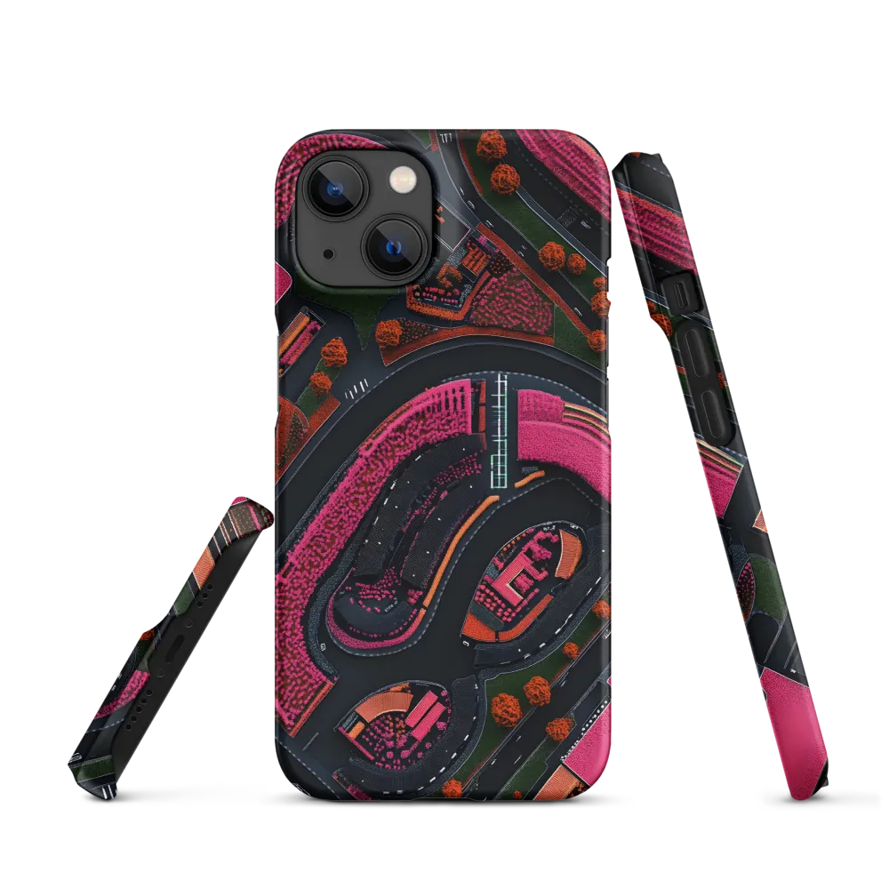 Magenta Circuit | Phone Case