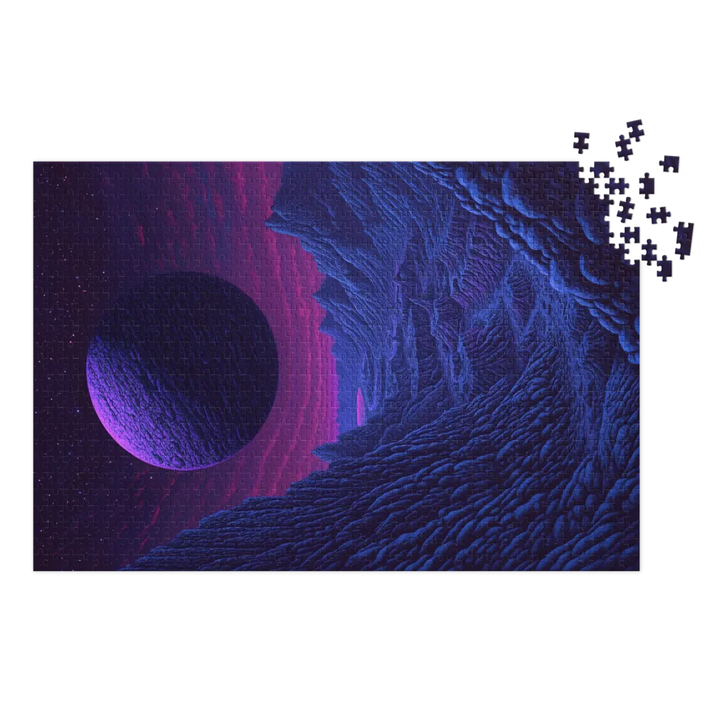 Picos Cósmicos e Orbe Roxo 
 Puzzle em caixa de metal