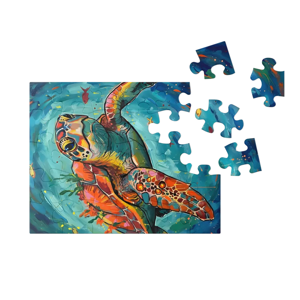 Ocean Explorer 
 Jigsaw Puzzle in Tin Box