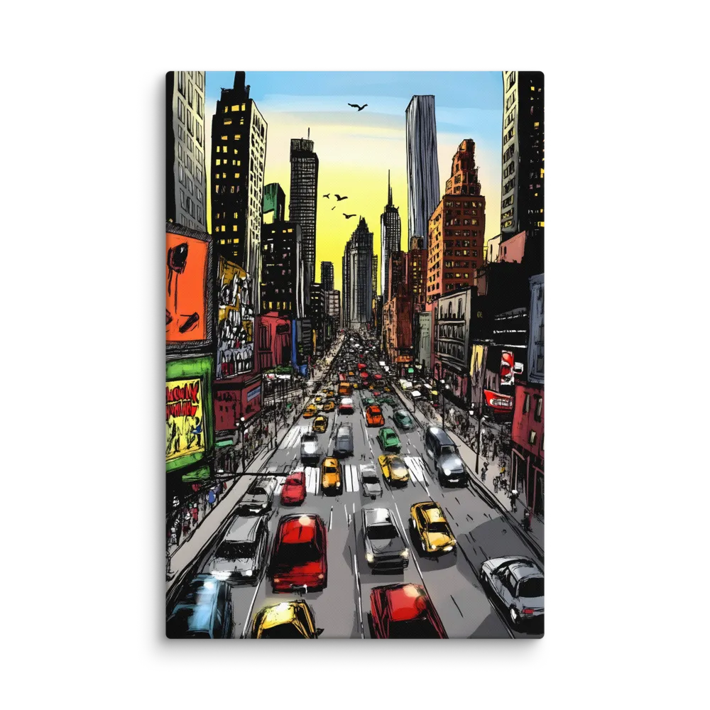 Urban Rhythm 
 Canvas | 32″x 48″