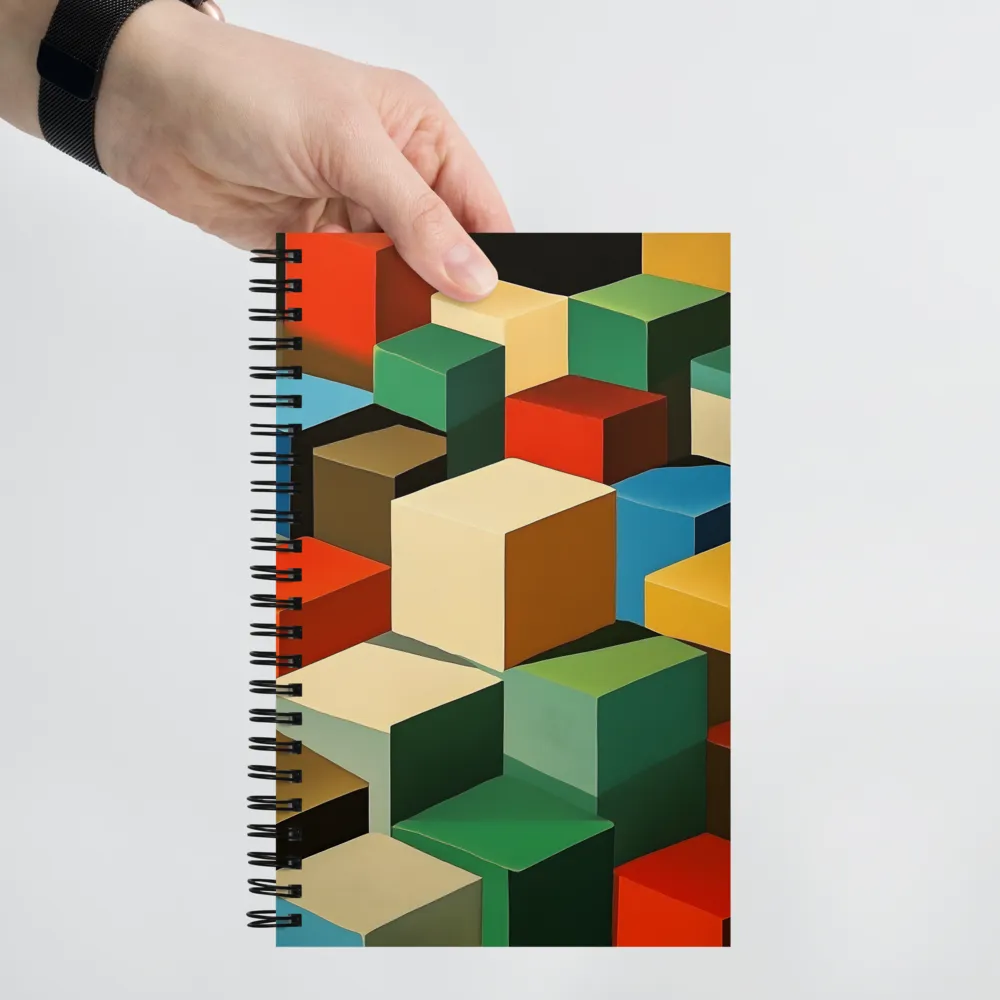 Illusion of Depth 
 Spiral Notebook | 140 pages