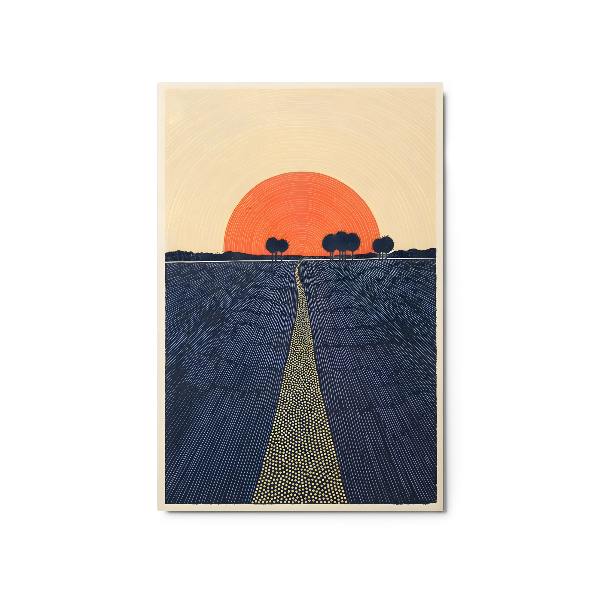 Sentiero Radioso al Tramonto